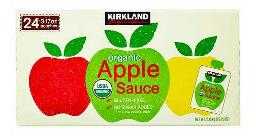 Kirkland Organic Apple Sauce